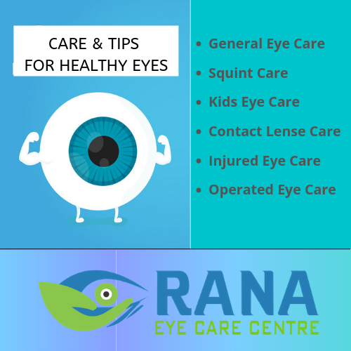 CARE & TIPS FOR HEALTHY EYES