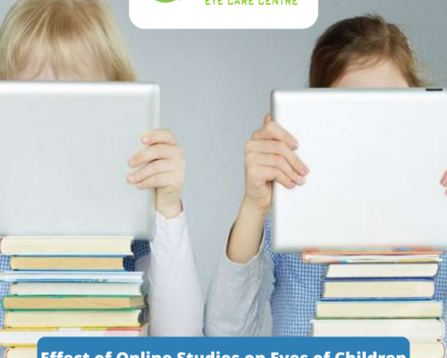 Effect of Online Studies on Eyes of Children